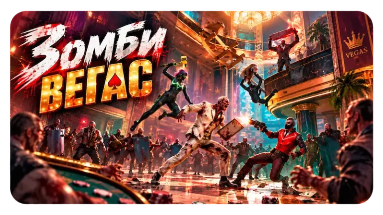 Обложка игры Зомби Вегас