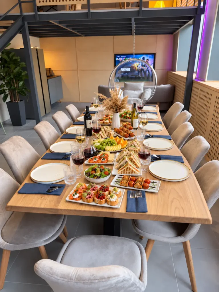 Сервировка в Loft14